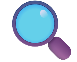 An image of a magnifying glass representing data exploration
