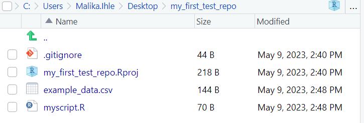 Directory files