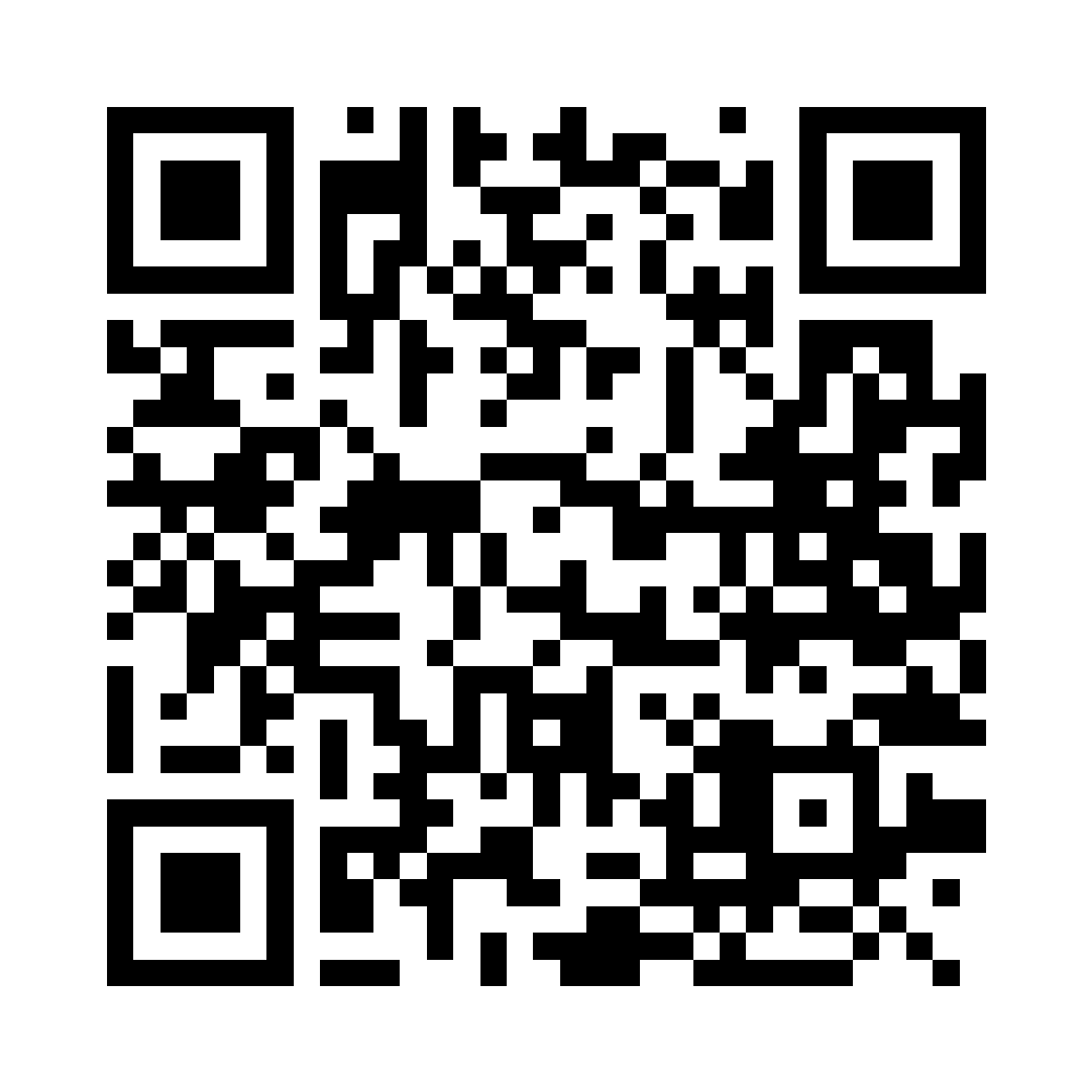 An image of a QR code that leads to a survey.